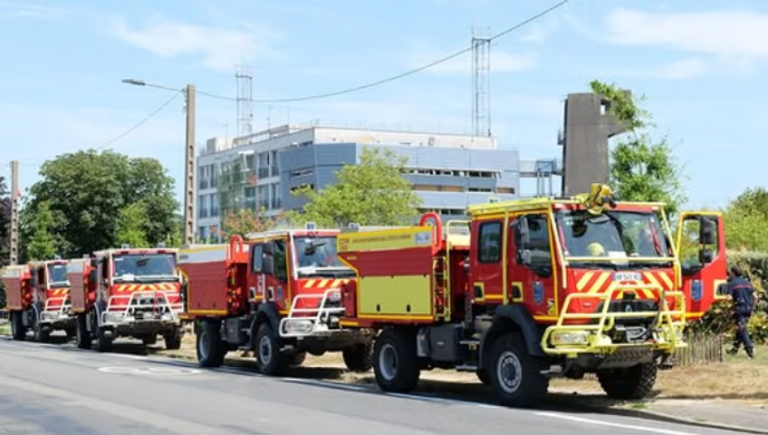 GIRONDE : Un détachement des pompiers des Côtes d&rsquo;Armor envoyé en renfort